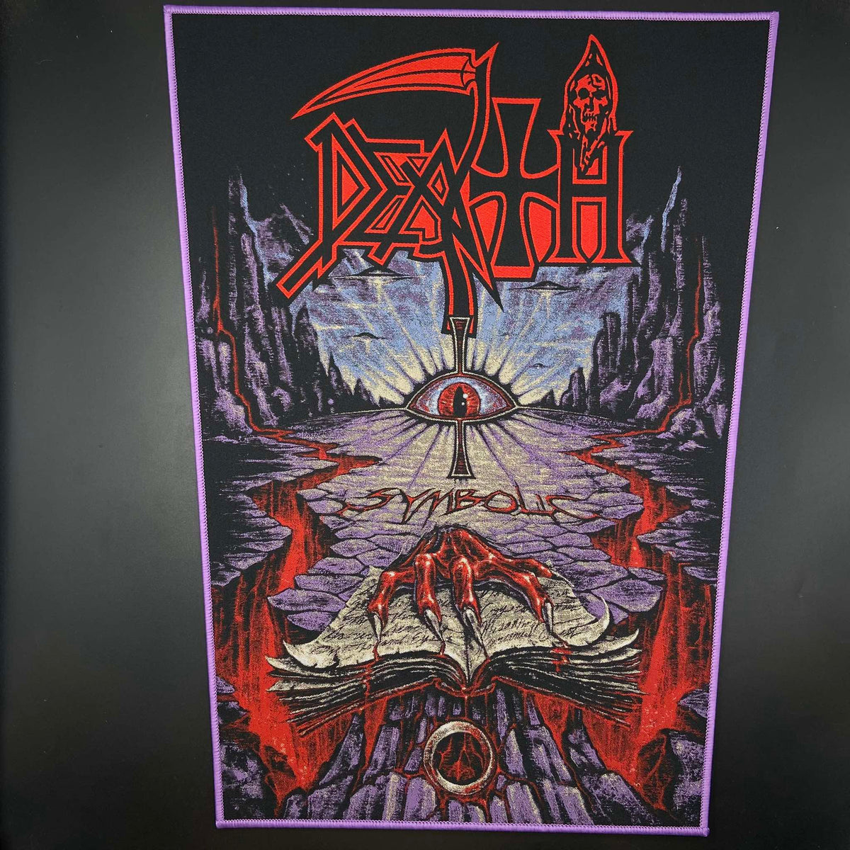 Death - Symbolic x Exclusive Noah Cutter Meihoff Art - Backpatch