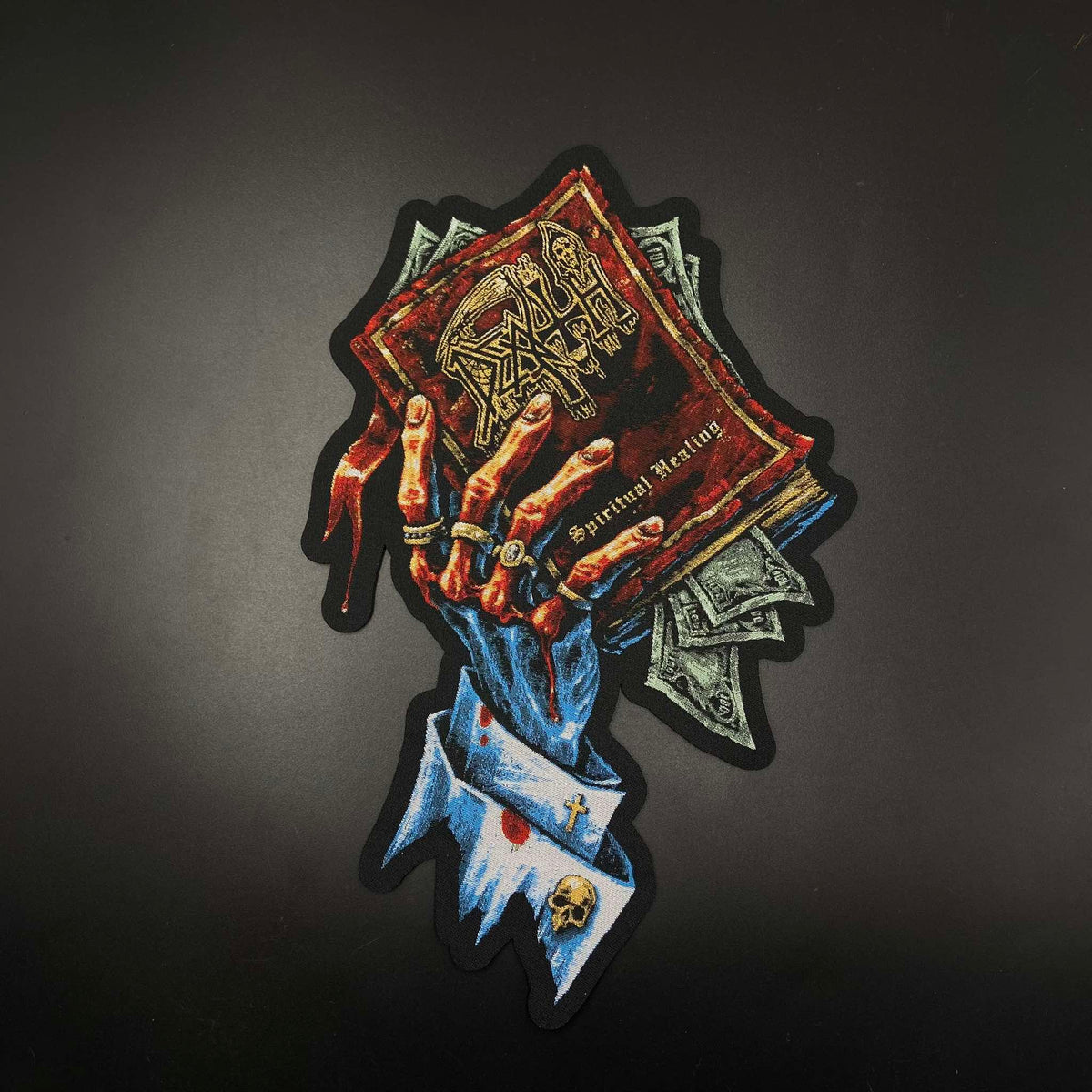 Death - Spiritual Healing x Exclusive Noah Cutter Meihoff Art - Oversize Patch (Limited Edition)