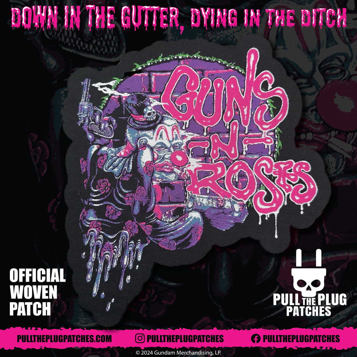Guns N Roses - Clown - Oversize Patch