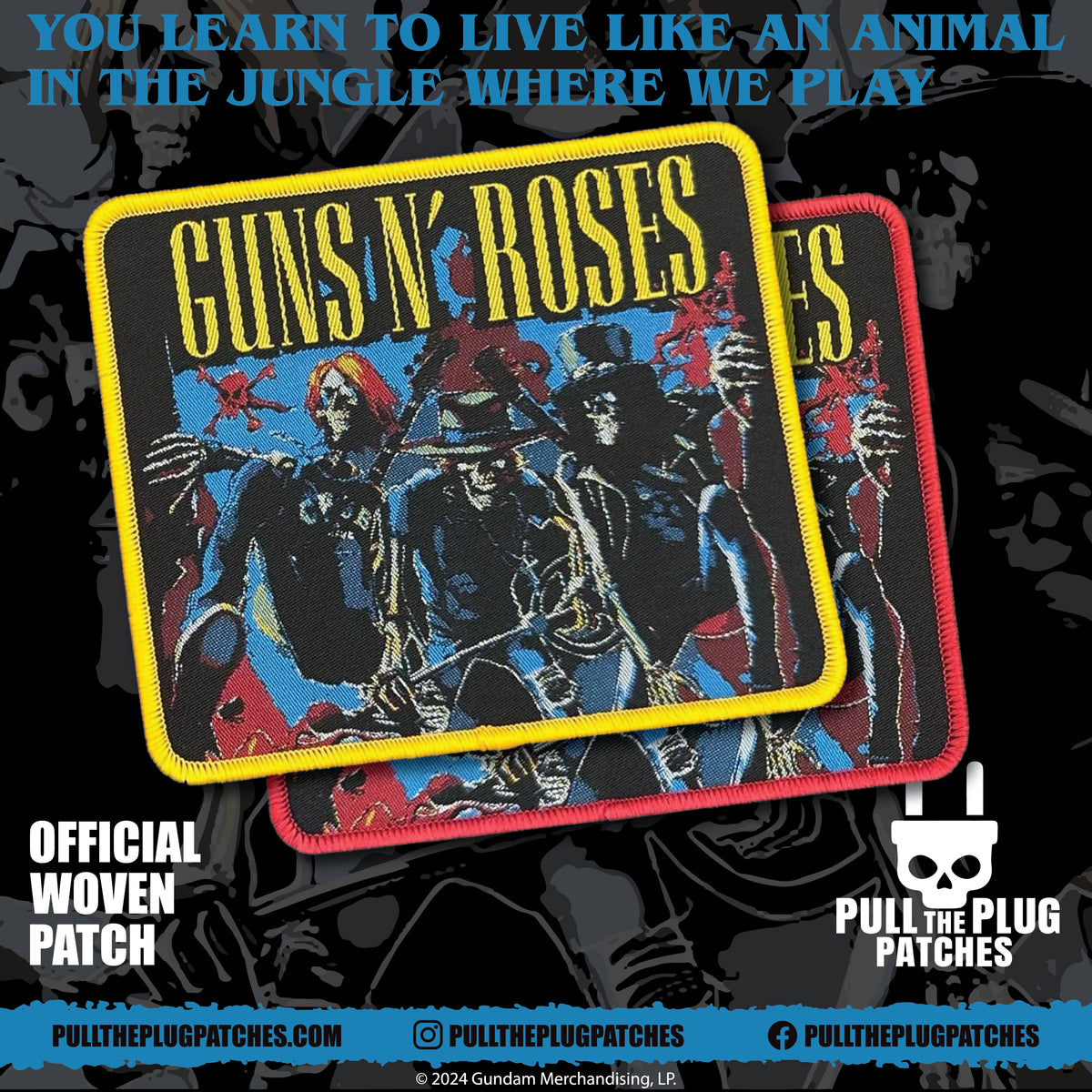 Guns N Roses - Welcome to the Jungle - Patch