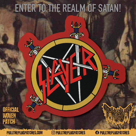 Slayer - Pentagram - Oversize Patch