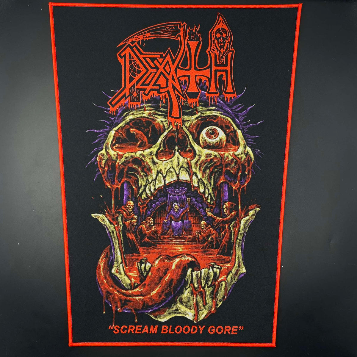 Death - Scream Bloody Gore x Exclusive Noah Cutter Meihoff Art - Backpatch