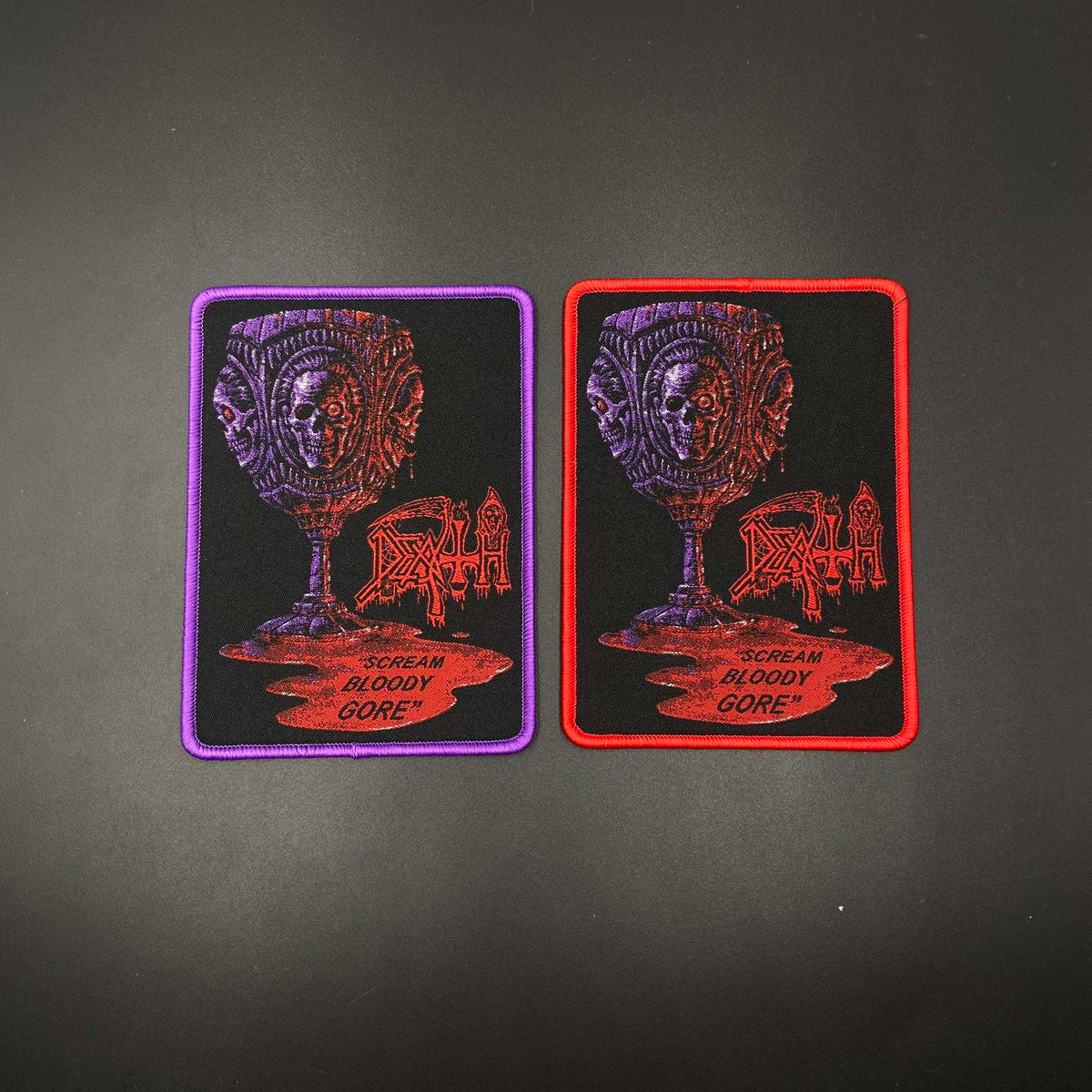 Death - Scream Blood Gore x Exclusive Noah Cutter Meihoff Art - Goblet Patch