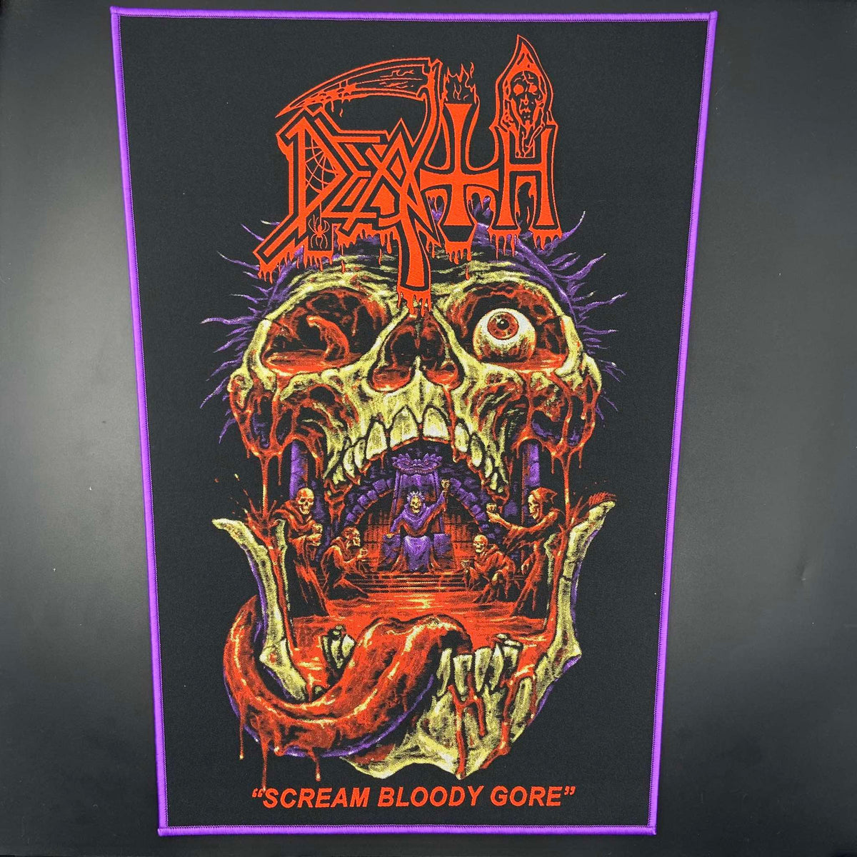 Death - Scream Bloody Gore x Exclusive Noah Cutter Meihoff Art - Backpatch