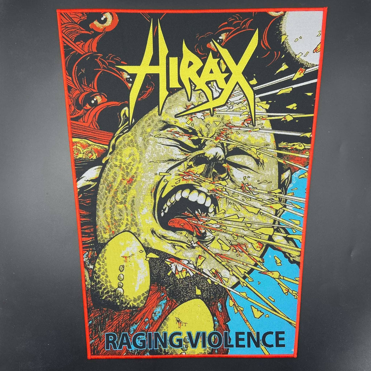 Hirax - Raging Violence - Backpatch