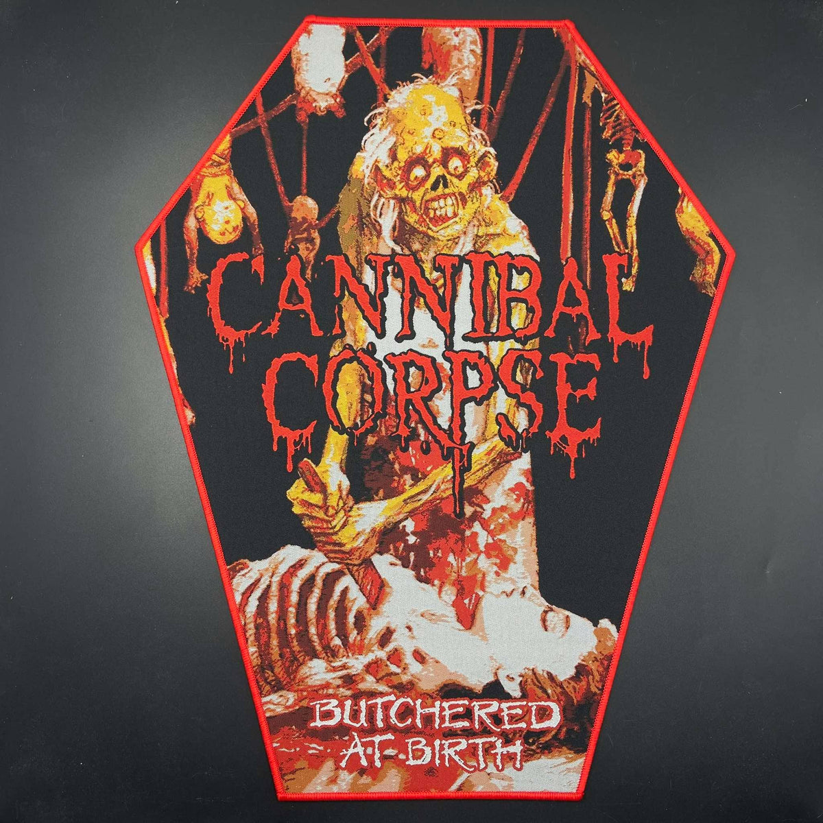 Cannibal Corpse - Butchered At Birth - Backpatch