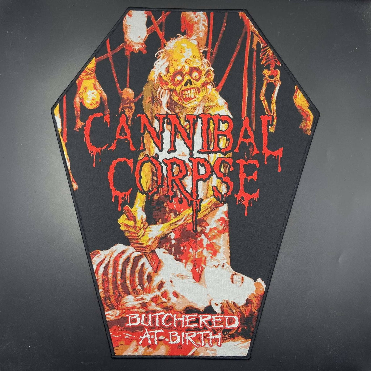 Cannibal Corpse - Butchered At Birth - Backpatch