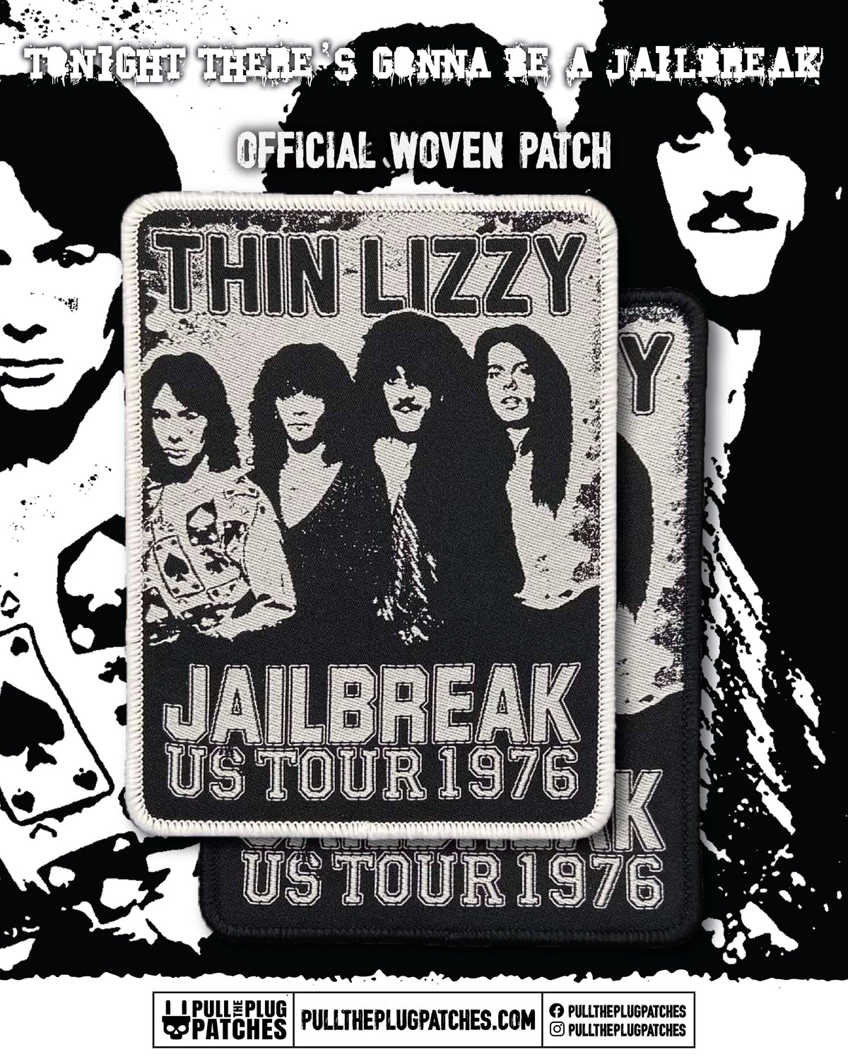 Thin Lizzy - Jailbreak Tour - Patch