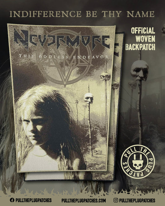 Nevermore - This Godless Endeavor - Backpatch