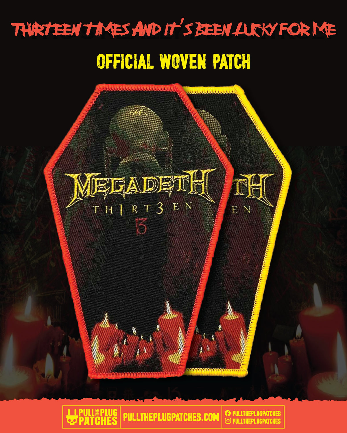Megadeth - Thirteen - Patch