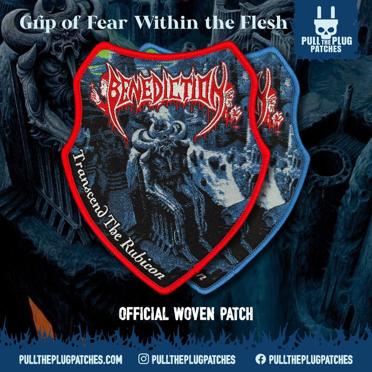 Benediction - Transcend The Rubicon - Patch