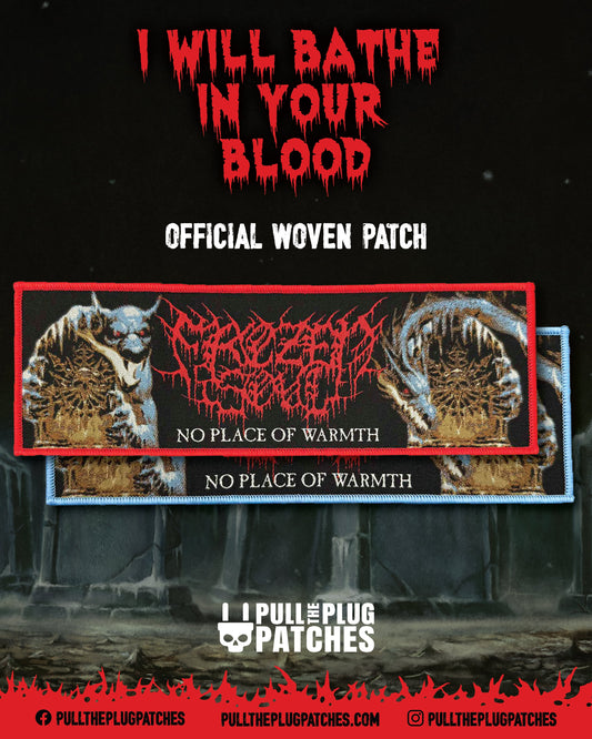 Frozen Soul - No Place of Warmth - Strip Patch