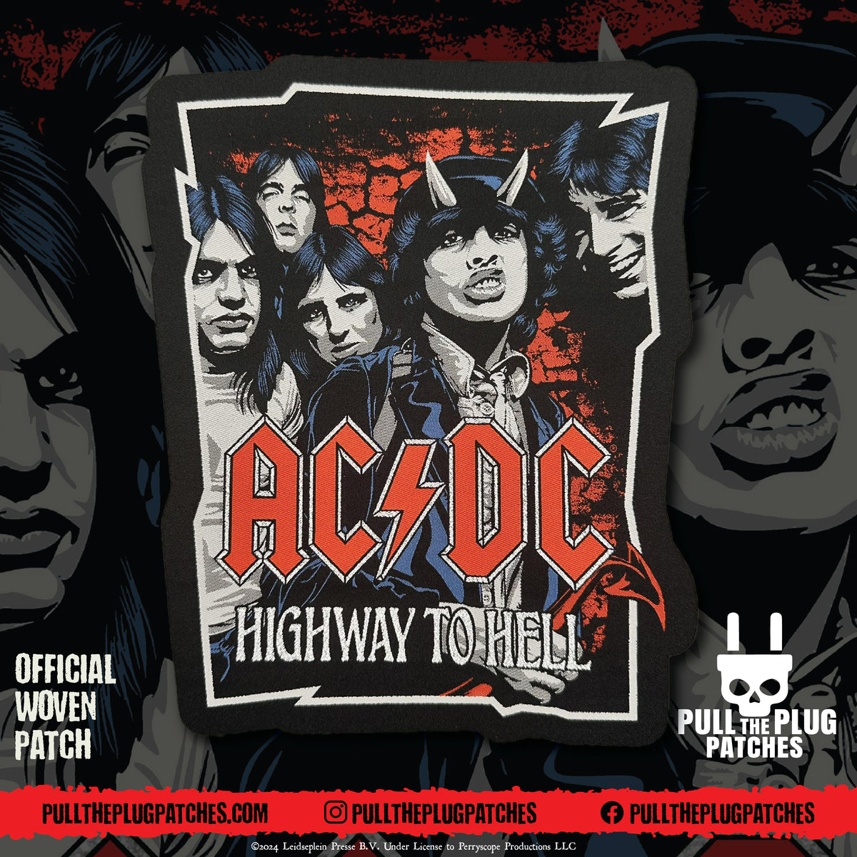 AC/DC - Highway To Hell - Oversize Patch
