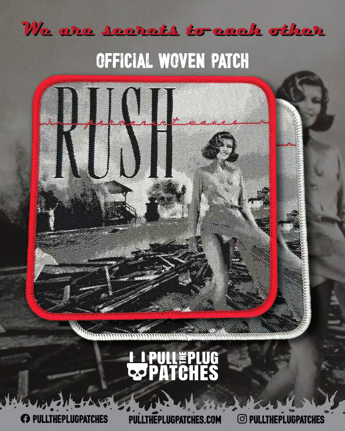 Rush - Permanent Waves - Patch