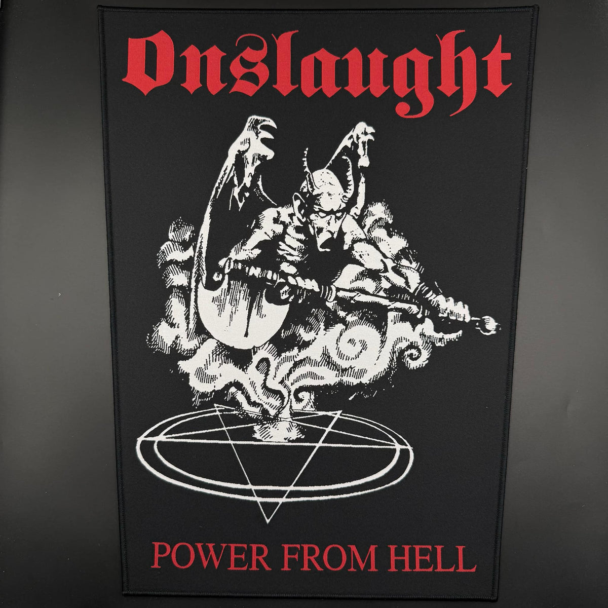 Onslaught - Power From Hell - Backpatch