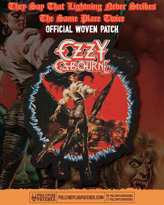 Ozzy Osbourne - Shot In The Dark - Laser Cut Patch