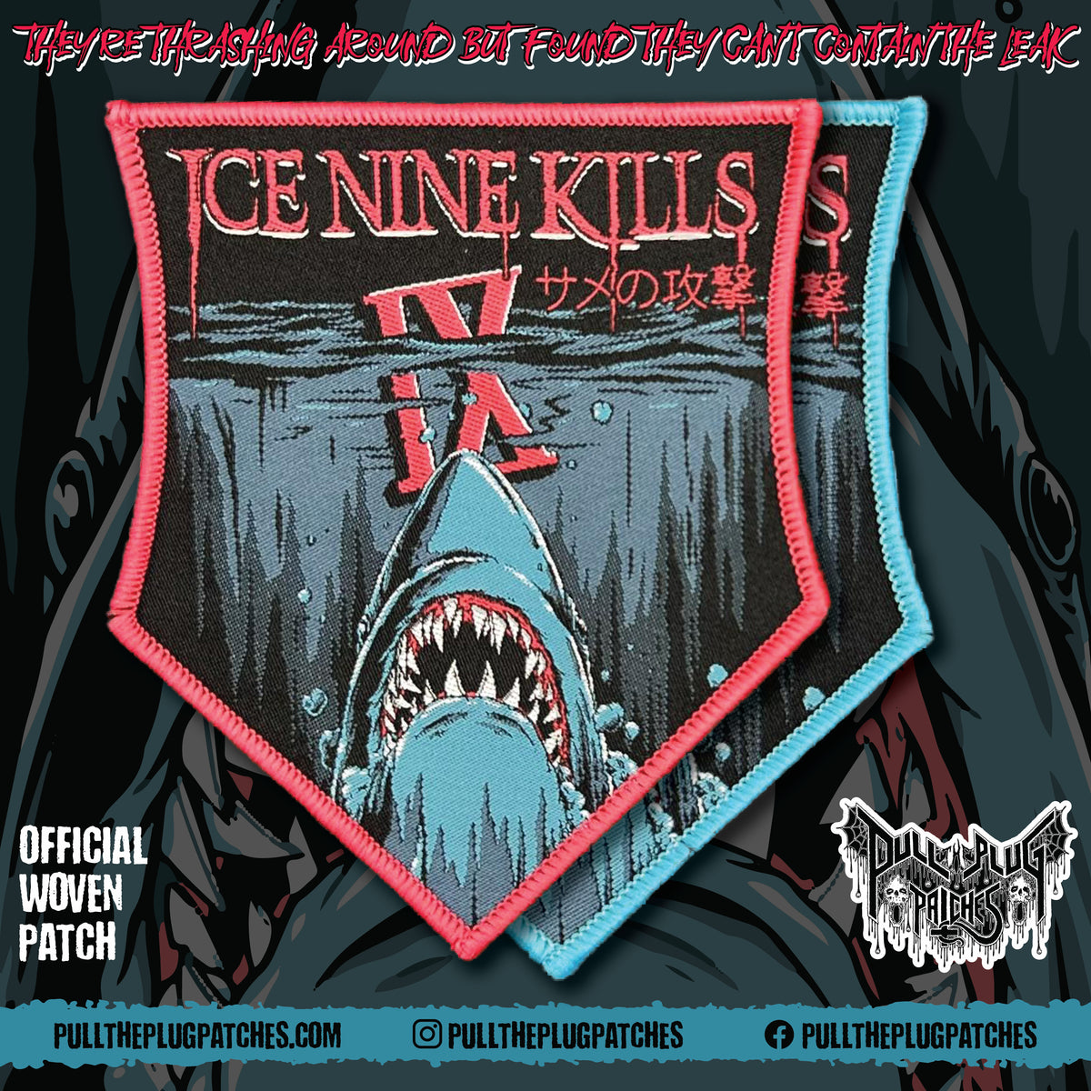 Ice Nine Kills - Rocking the Boat - Patch
