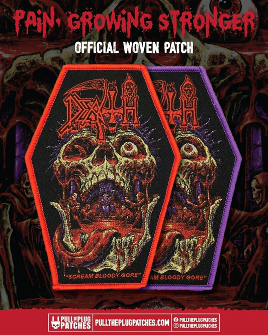 Death - Scream Blood Gore x Exclusive Noah Cutter Meihoff Art - Coffin Patch