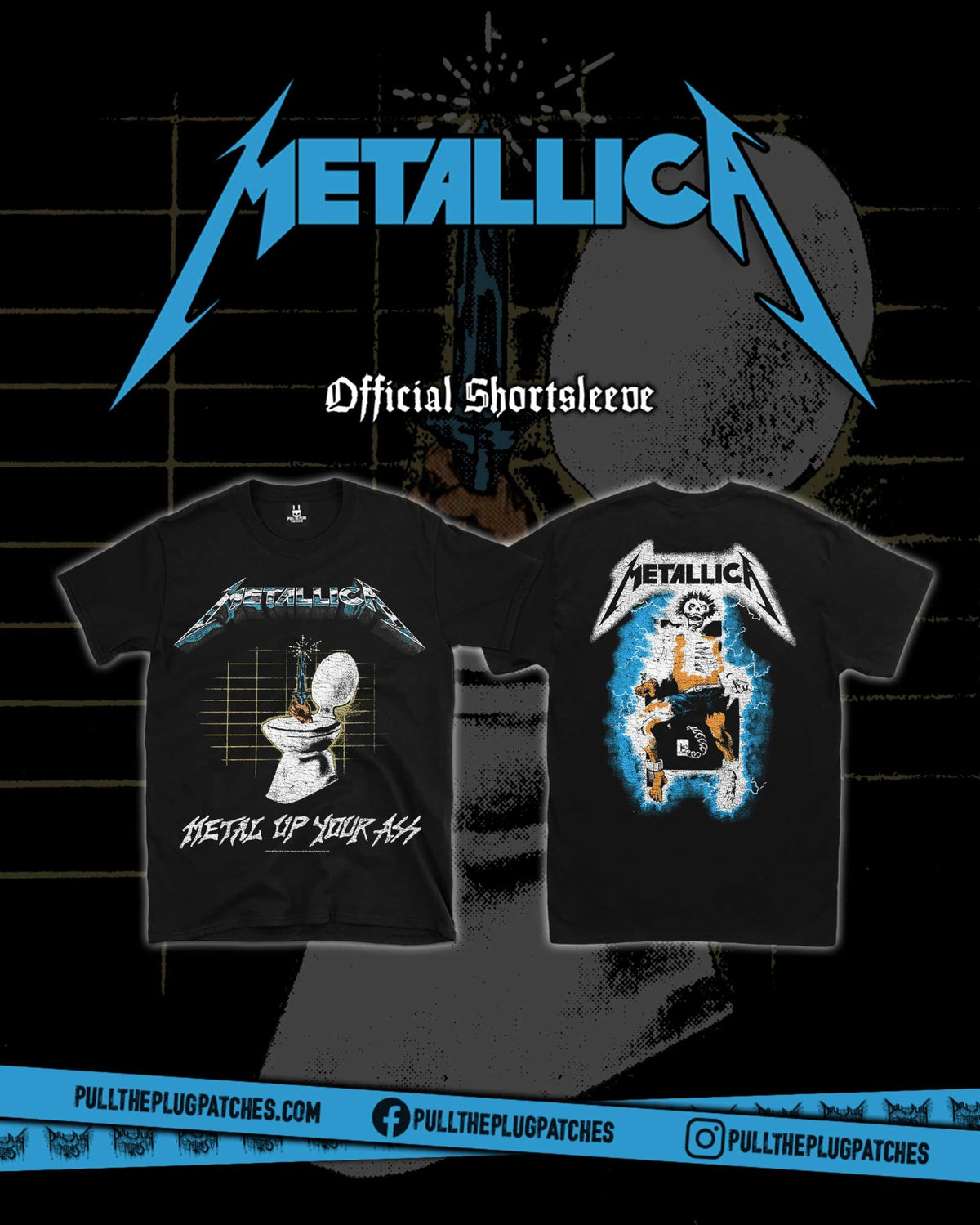 Metallica - Metal Up Your Ass - Shortsleeve Shirt
