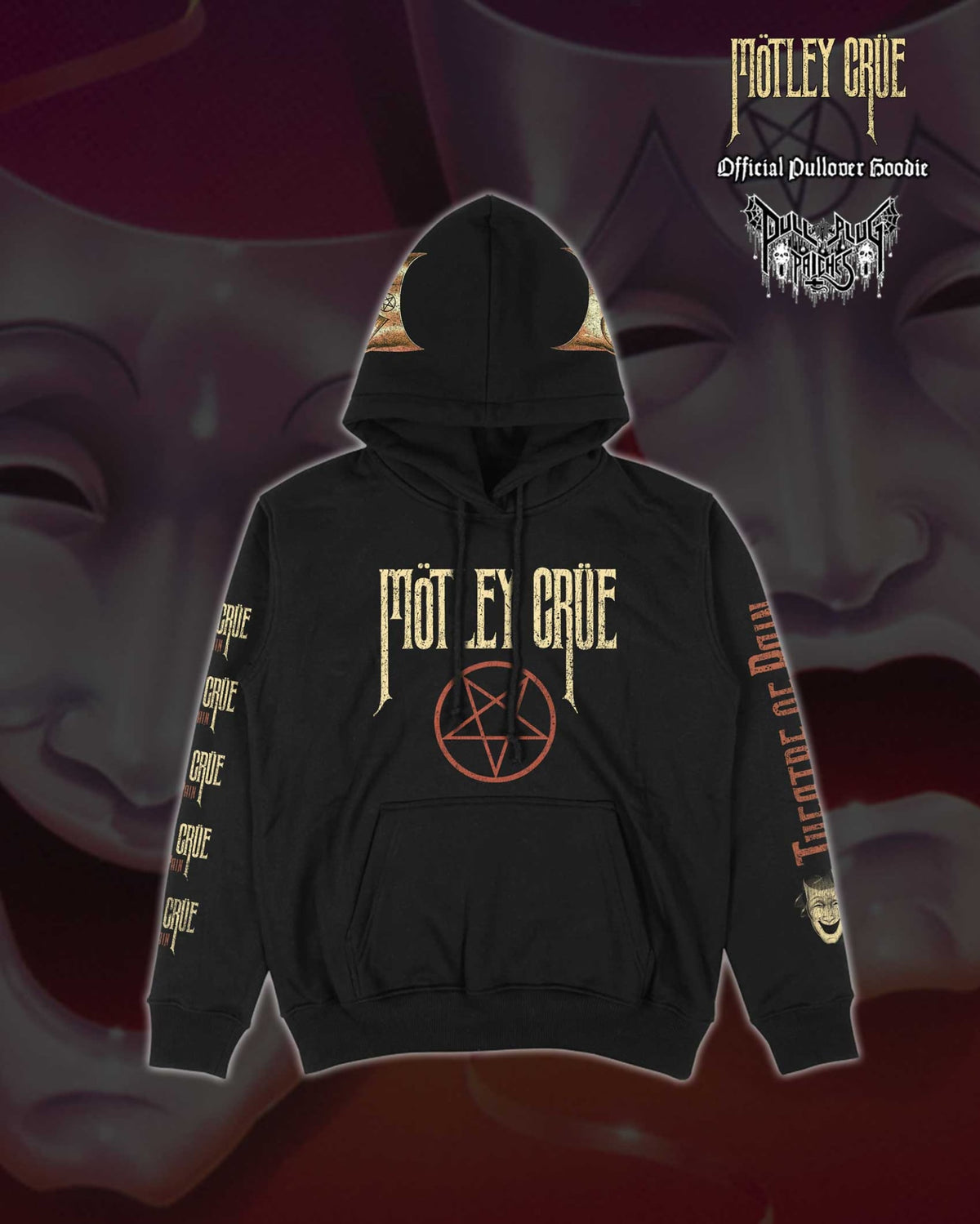 Motley Crue - Theatre Of Pain - Deluxe Pullover Hoodie