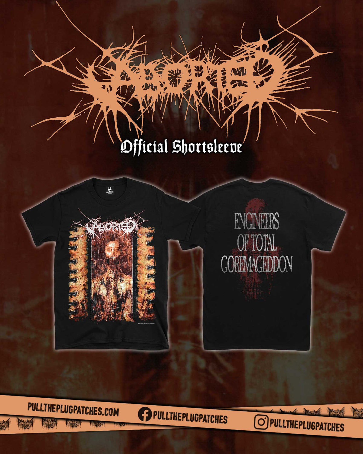 Aborted - Engineering The Dead - Shortsleeve Shirt