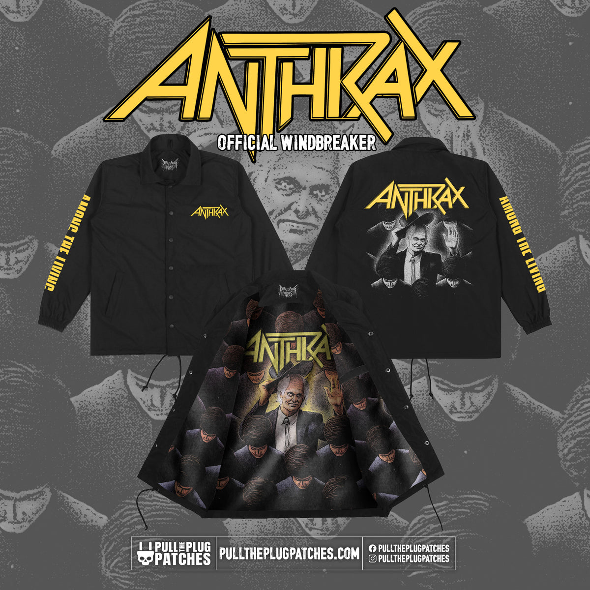 Anthrax - Among The Living - Windbreaker
