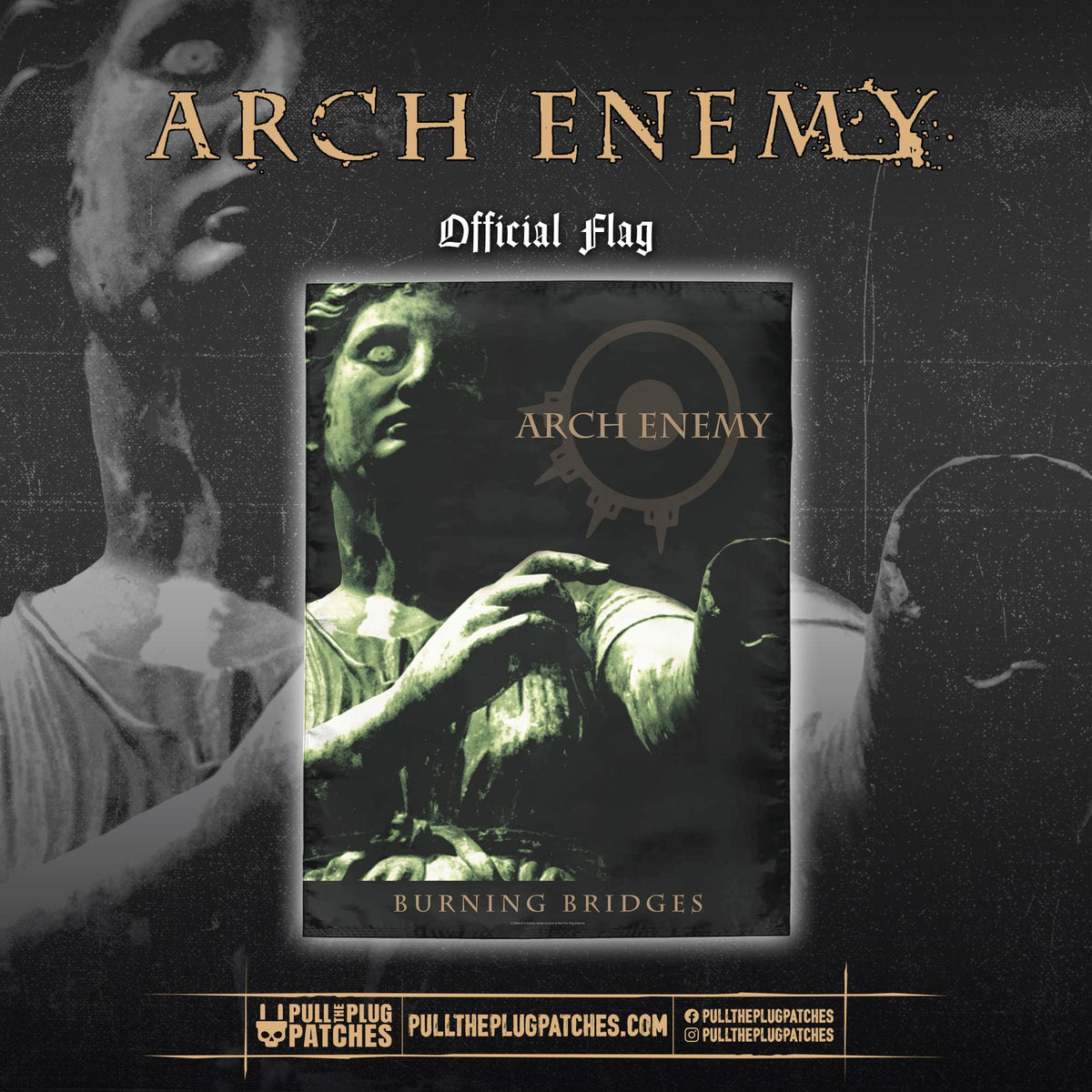 Arch Enemy - Burning Bridges - Flag