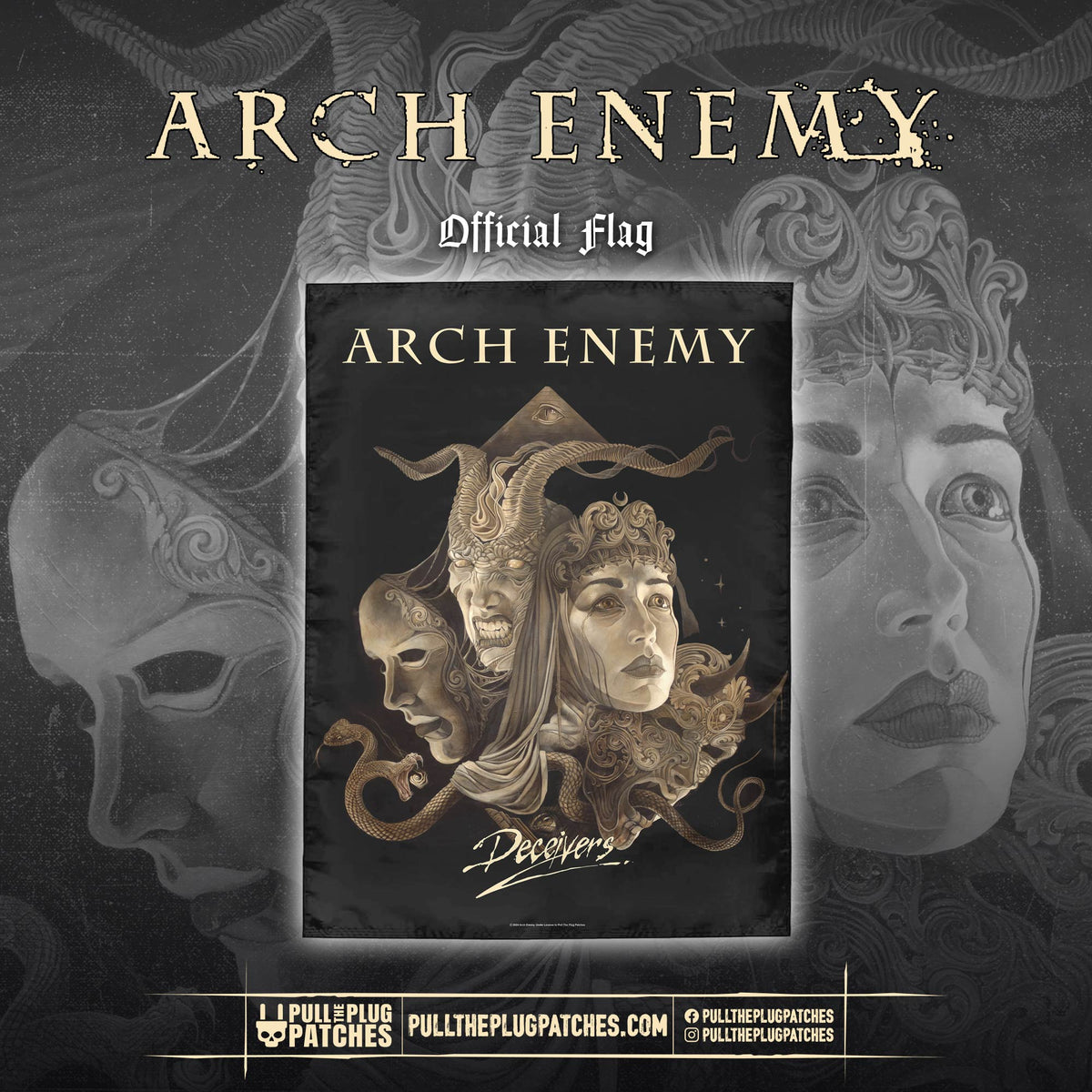 Arch Enemy - Deceivers - Flag