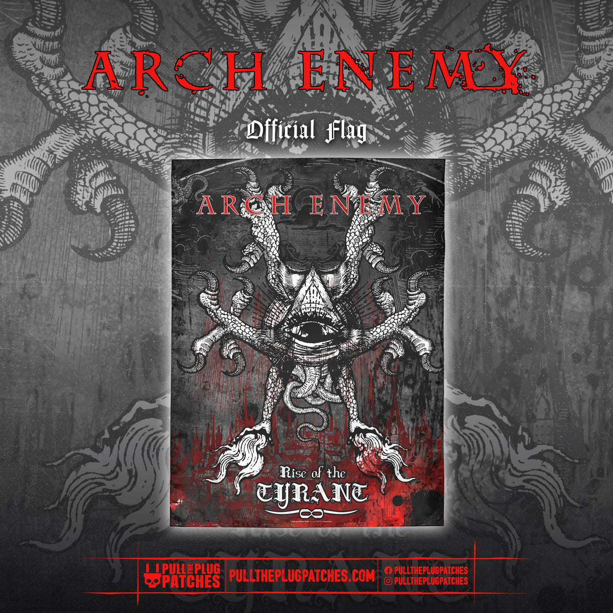 Arch Enemy - Rise Of The Tyrant - Flag