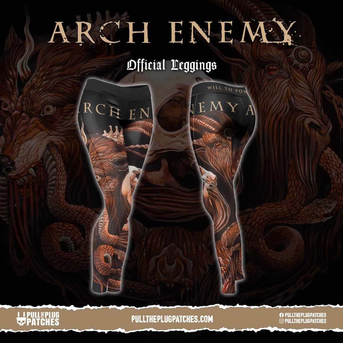 Arch Enemy - Will To Power - Leggings