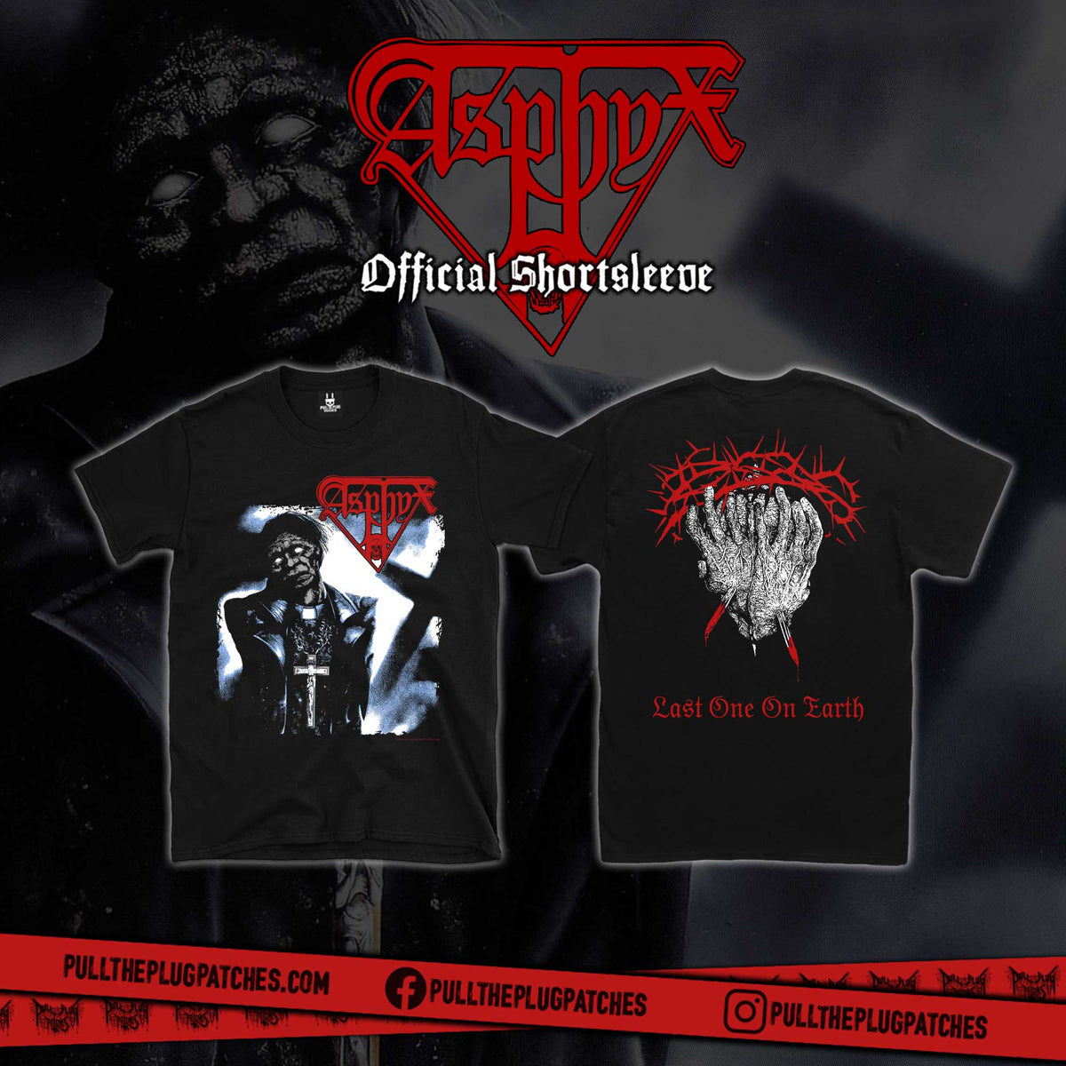 Asphyx - Last One On Earth - Shortsleeve Shirt