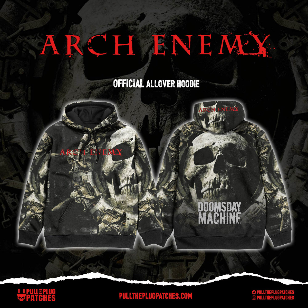 Arch Enemy - Doomsday Machine - All-Over Print Hoodie