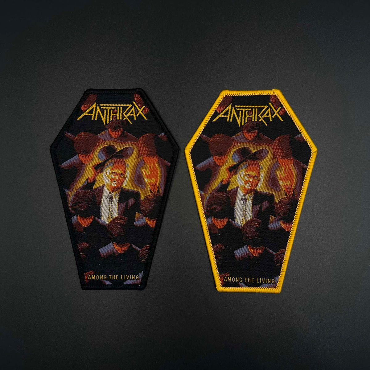 Anthrax - Among The Living Coffin - Patch