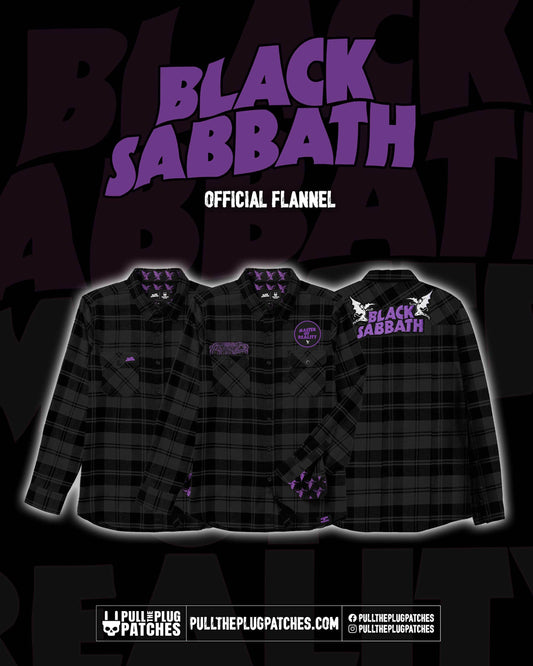 Black Sabbath - Master Of Reality - Flannel Shirt