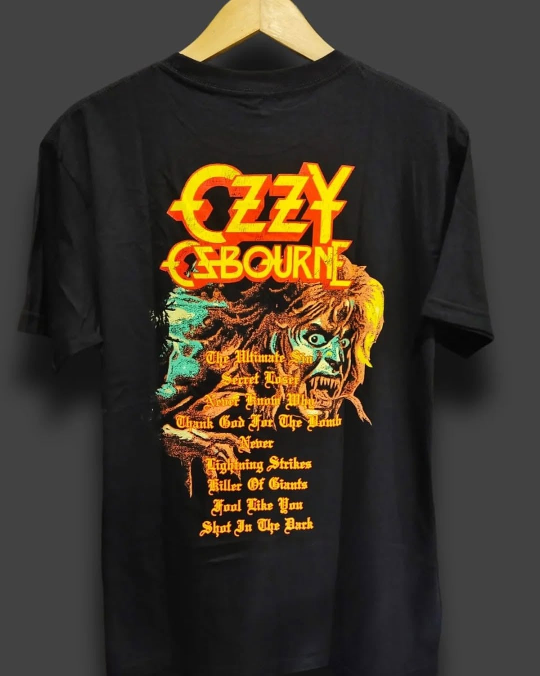Ozzy Osbourne - The Ultimate Sin - Shortsleeve Shirt