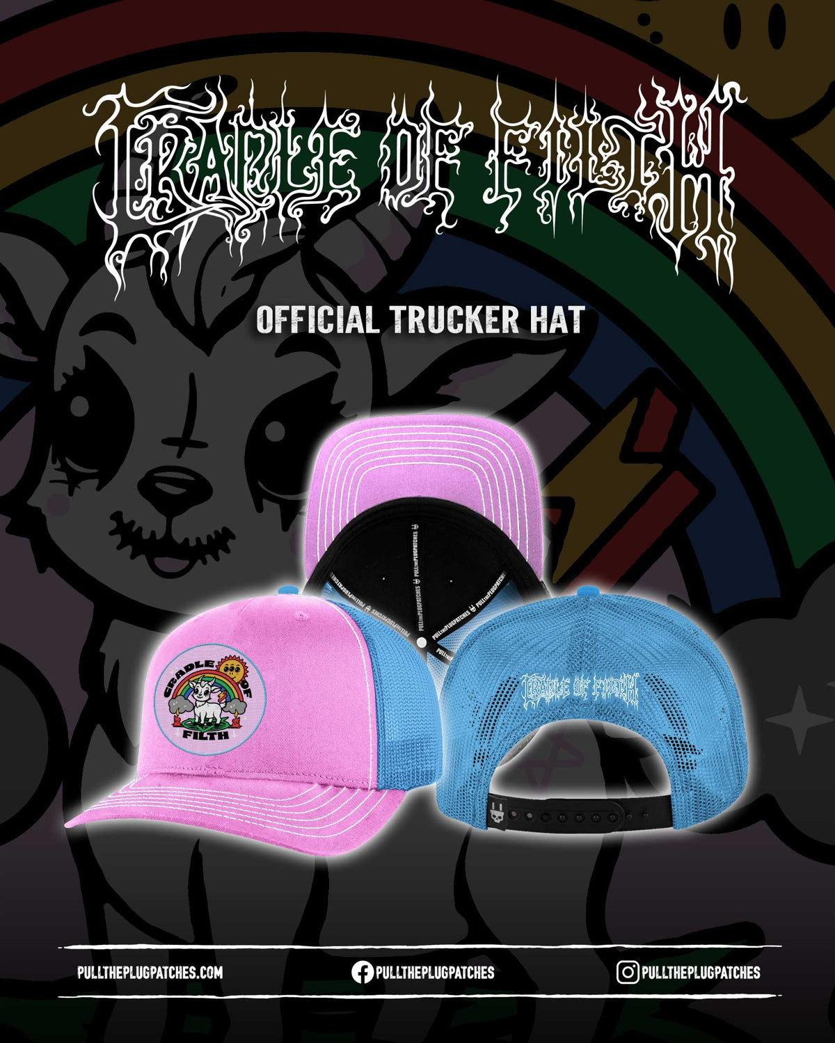 Cradle Of Filth - Goat - Trucker Hat