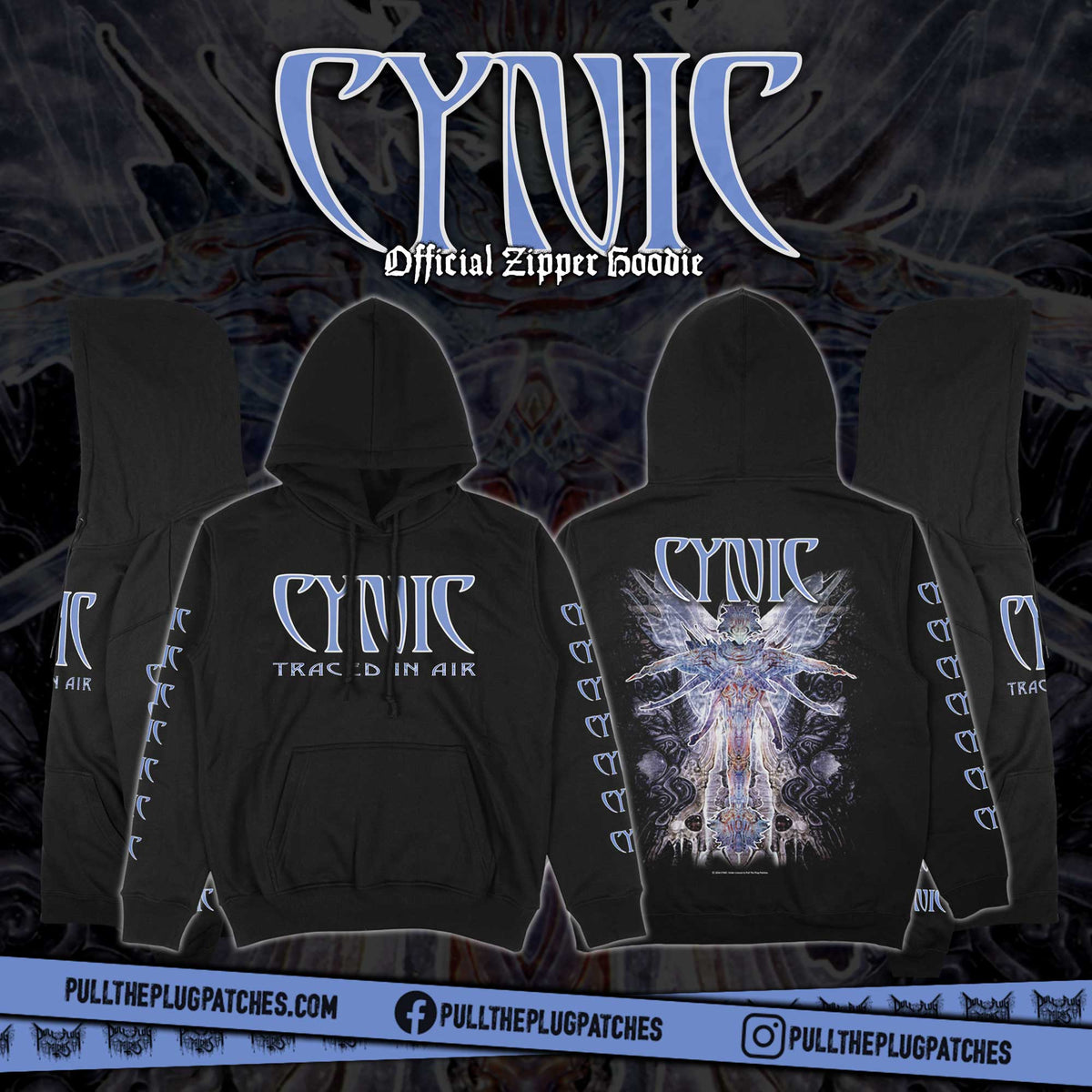 Cynic - Traced In Air - Pullover Hoodie