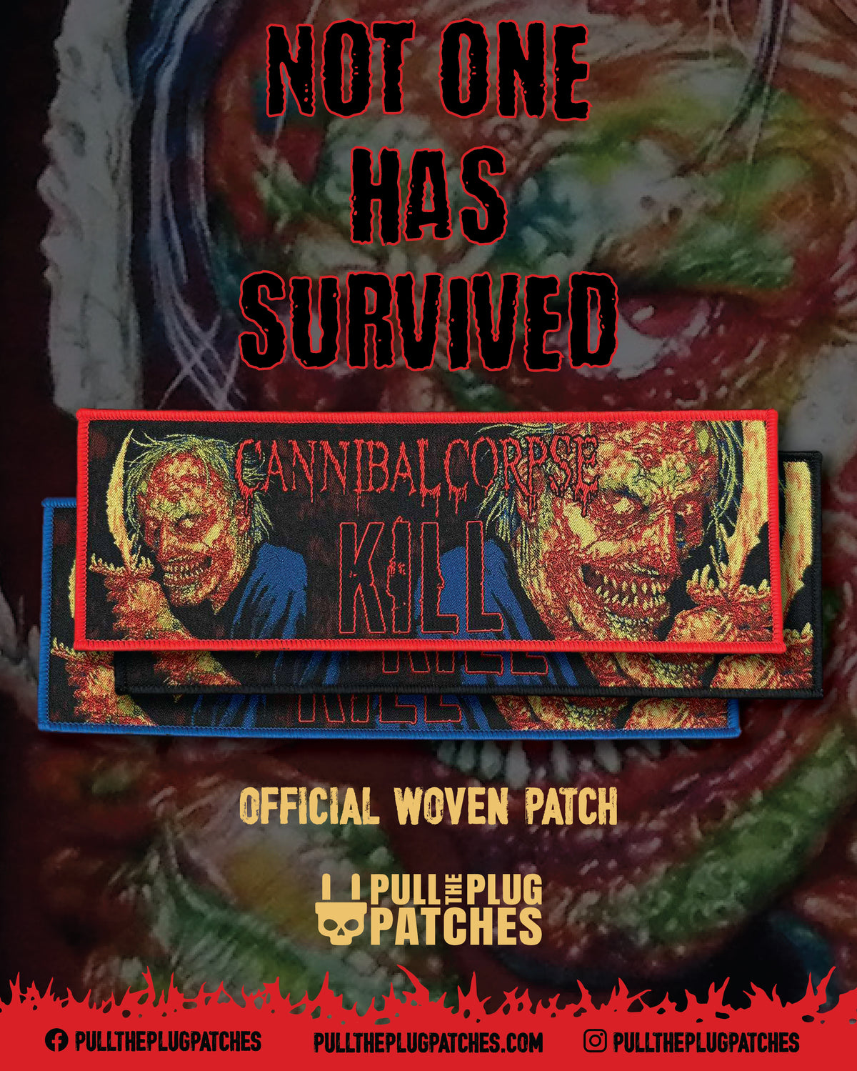 Cannibal Corpse - Kill - Strip Patch