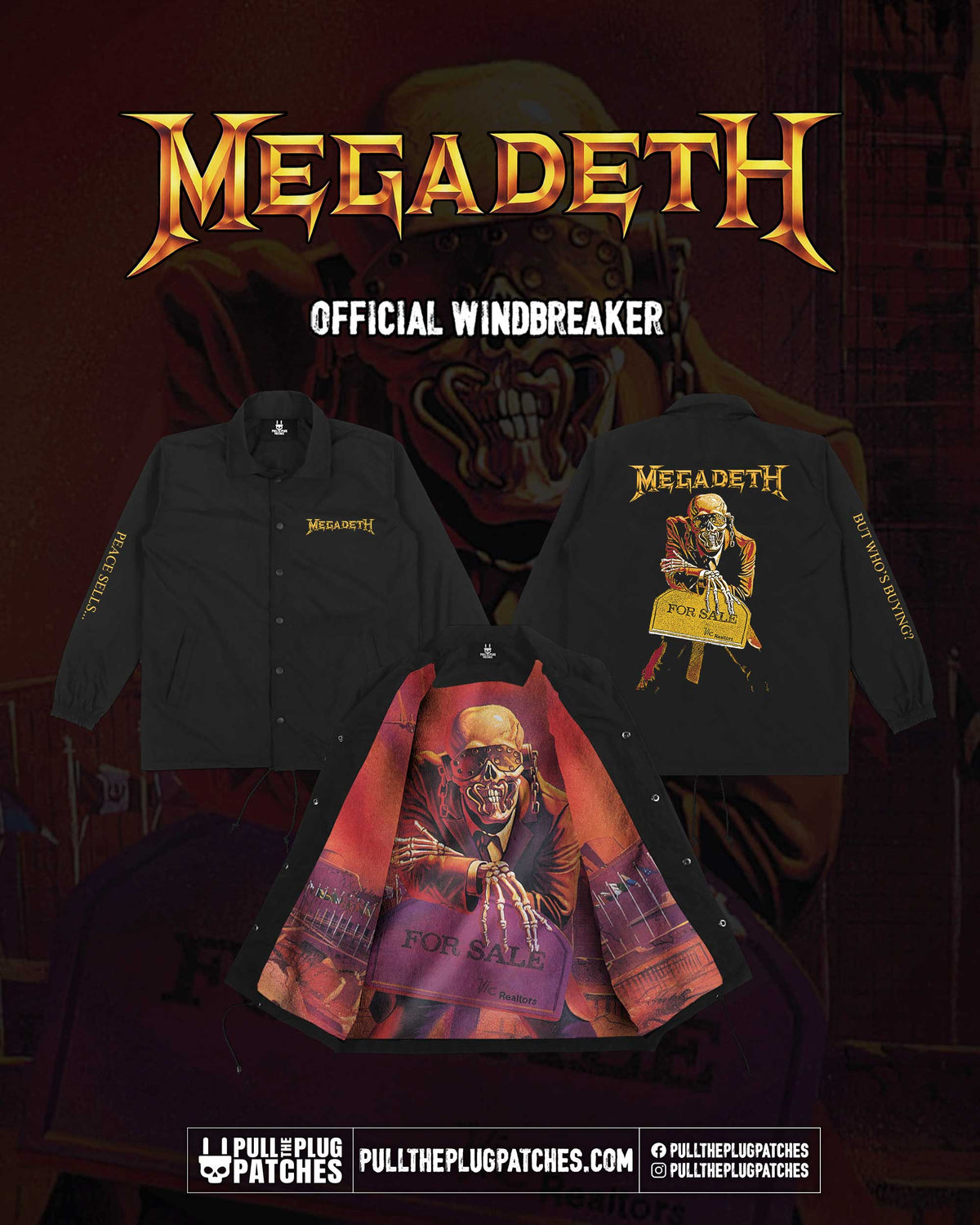 Megadeth - Peace Sells... But Who’s Buying? - Windbreaker