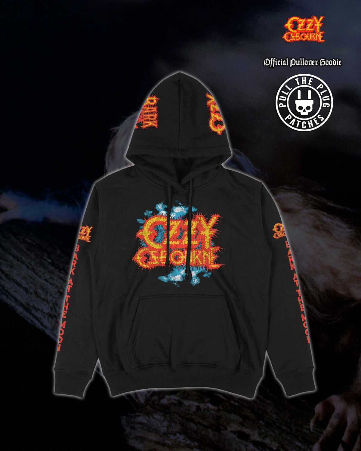 Ozzy Osbourne - Bark At The Moon - Deluxe Pullover Hoodie