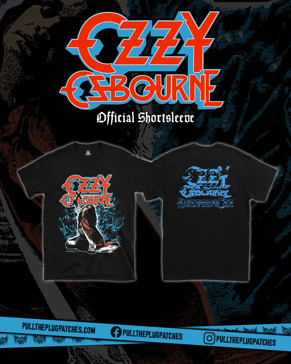 Ozzy Osbourne - Blizzard Of Ozz - Shortsleeve Shirt