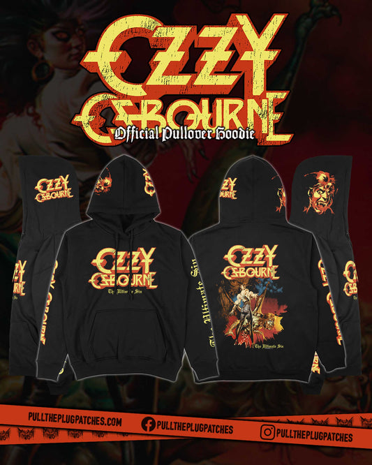 Ozzy Osbourne - The Ultimate Sin - Deluxe Pullover Hoodie