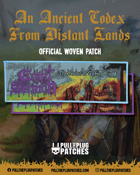 Crypt Sermon - The Ruins of Fading Light - Strip Patch