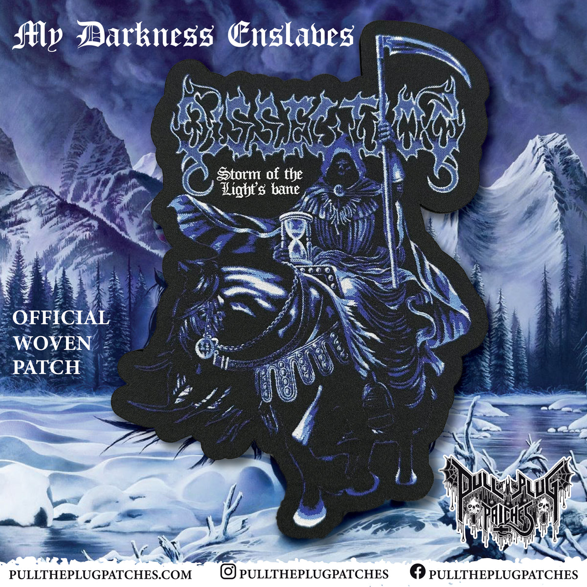Dissection - Storm of the Lights Bane - Oversize Patch