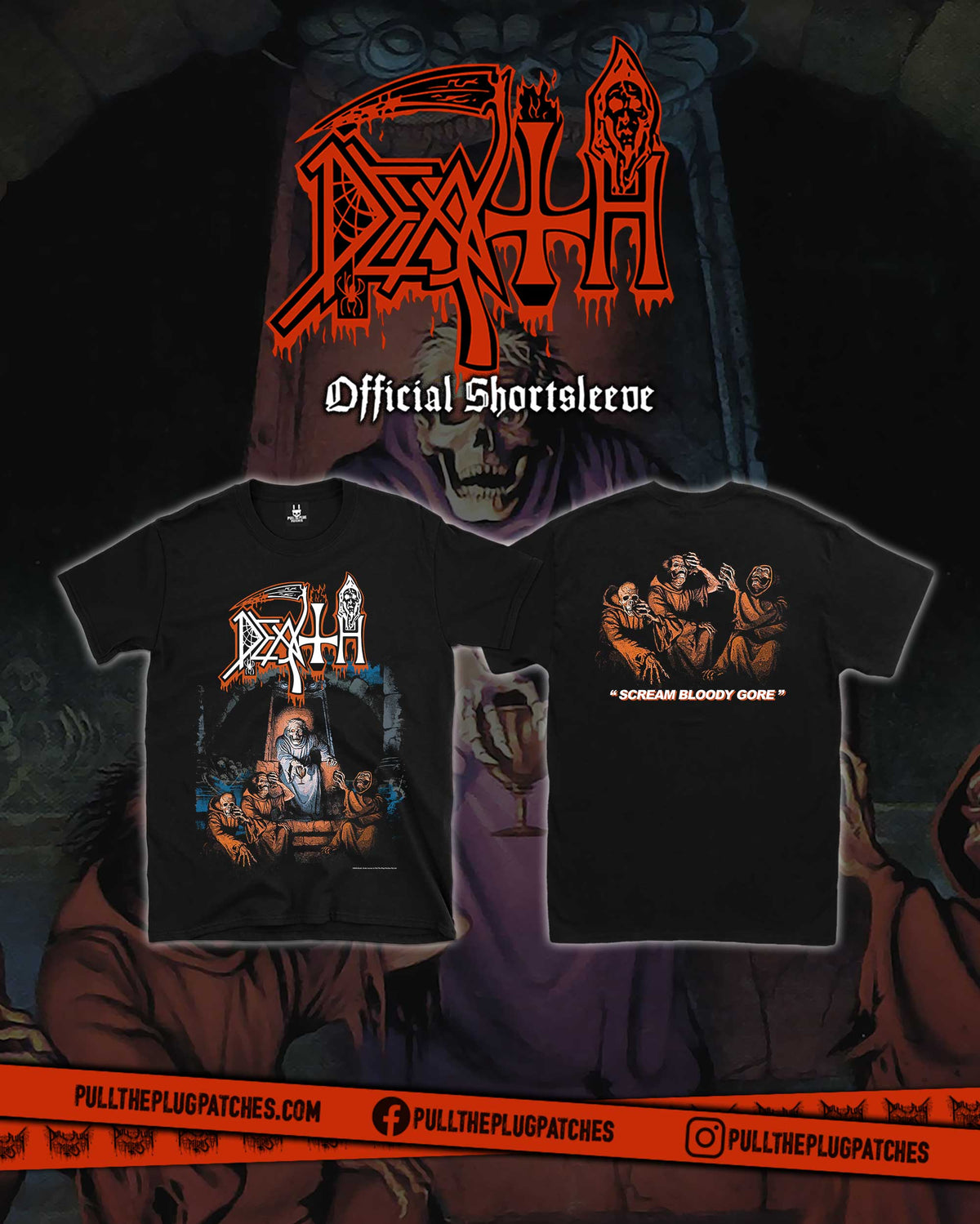 Death - Scream Bloody Gore - Shortsleeve Shirt