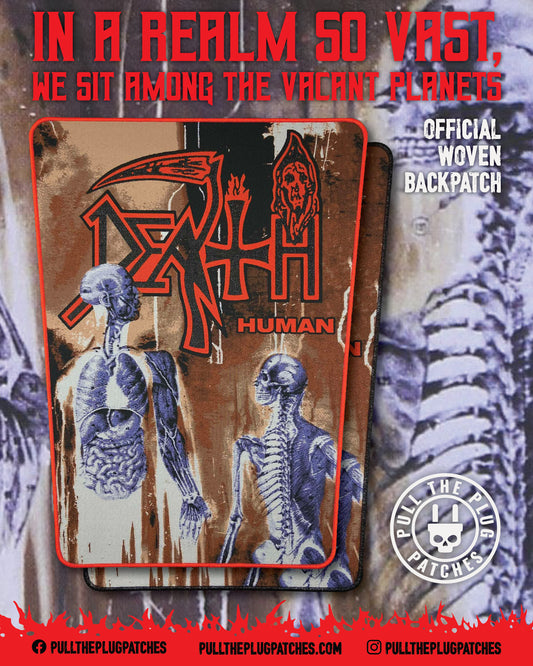 Death - Human - Backpatch