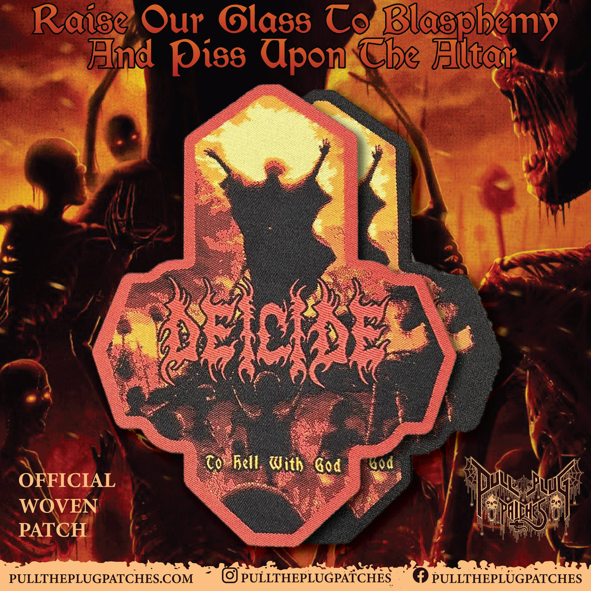 Deicide - To Hell with God - Patch