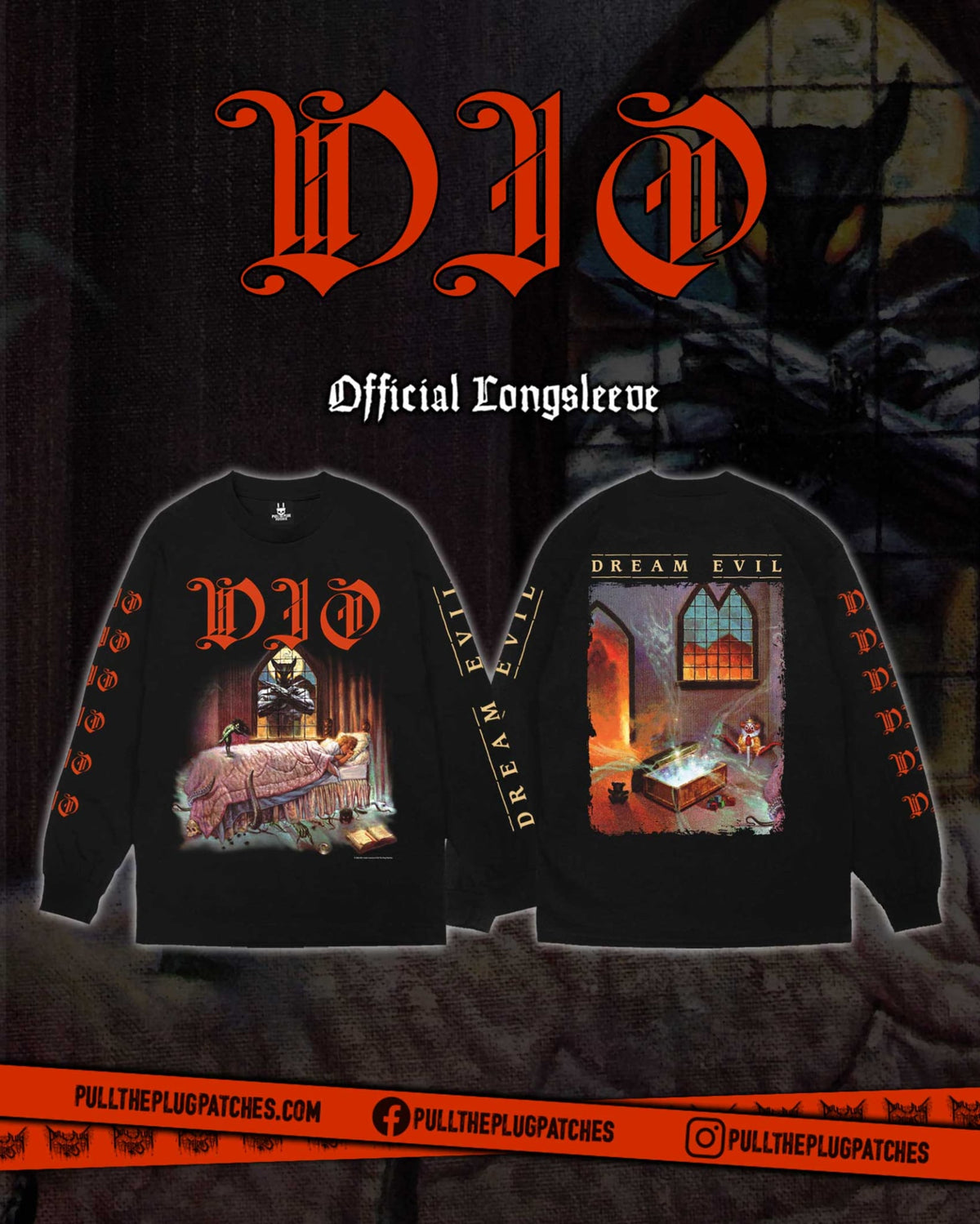 Dio - Dream Evil - Longsleeve Shirt