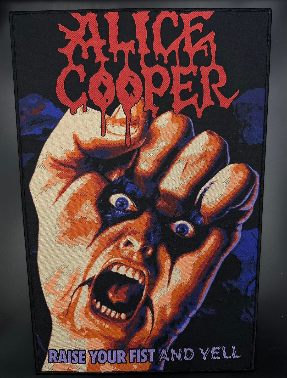 Alice Cooper - Raise Your Fist And Yell - Backpatch