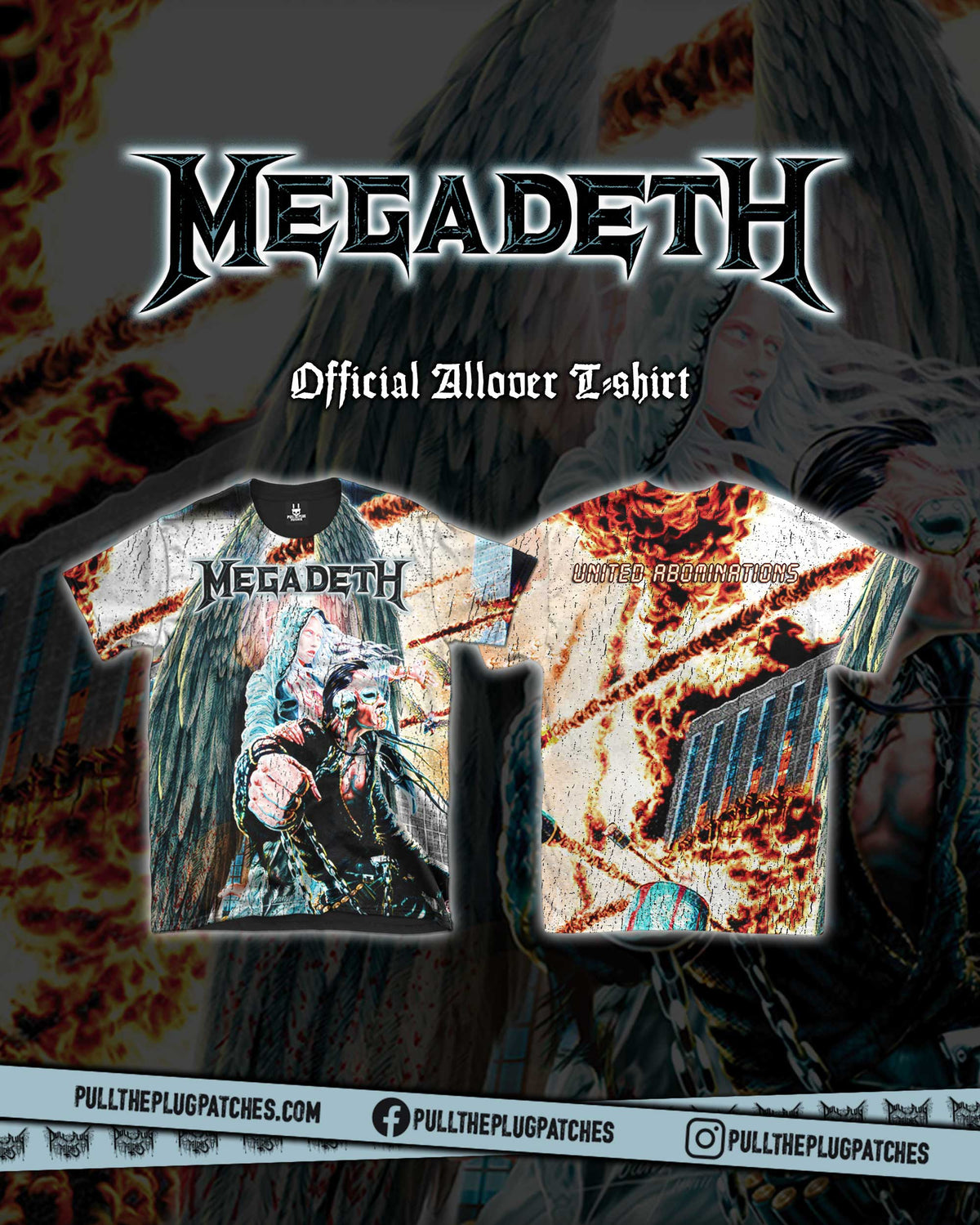 Megadeth - United Abominations - All-Over Shirt